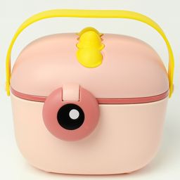 THE LITTLE LOOKERS Baby Milk Storage Container I Baby Milk Powder Dispenser, Kids Milk Powder Storage Container - Peach-18