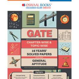OSWAAL BOOKS GATE 16 Years' |Chapter-wise & Topic-wise |Solved Papers |(2010 to 2025) | GENERAL APTITUDE| For 2026 Exam - English-27