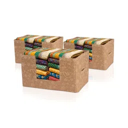 Aura Beige Set of 3 Regular Drawer Organiser-9