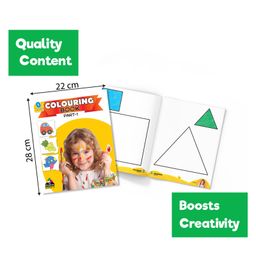 pinwheel books 0 Level & KG Colouring Books, Set of 10 - English image 3