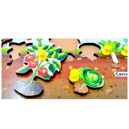 WISSEN Vegetables Block Puzzle - 10 Pieces image 4