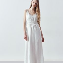Vero Moda Women Solid Tie-Ups A-Line Maxi Dress-picture-29