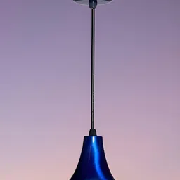 KINIS Modern and Unique Style Blue Aluminium Quirky Ceiling Lamp-5