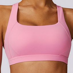 LULU & SKY Medium Coverage Training or Gym Workout Bra With All Day Comfort-51