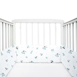 The White Cradle KIds Koala Printed Organic Cotton Cot Bumper-image-54