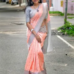 INDIOTSAV Woven Design Zari Banarasi Saree-image-54