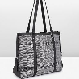 Anouk Geometric Printed Oversized Structured Tote Bag image 2