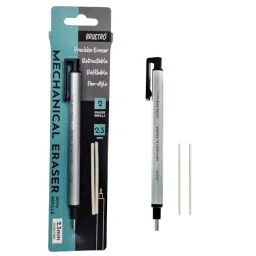 Brustro Mechanical Precision Retractable Zero Eraser 2.3 mm Ultra-Fine Tip, BRME23-0