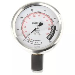 Enerpac Analogue Pressure Gauge 700 bar Bottom Entry 100 mm Outside Diameter, GF20B-image-77