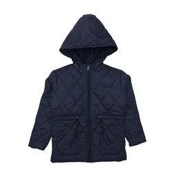 White Snow Girls Quilted Jacket-image-89