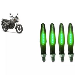 Cartronics Pen Type Green LED Indicator for Suzuki Hayate(Pack of 4 Pcs)-12