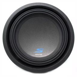 Alpine S-Series 600 W 203.2 mm (8 Inch) Voice Control Car Subwoofer, S-W10D4-31