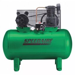 SPEEDAIRE 3 HP 1 Stage Electric Air Compressor 30 gal Tank, 4B237-44