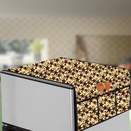 The Furnishing Tree Yellow Plastic Refrigerator Cover-image-38