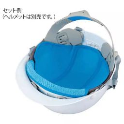 AS ONE Dry Mesh Inner For Helmet Hin-S , Polyester & PP, Size Free, 4-1538-11 (Pack of 50 Piece) image 2