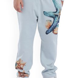 RARE ONES Boys Printed Mid Rise Cotton Track Pants-picture-31
