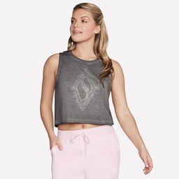 DIAMOND CROPPED TANK-25