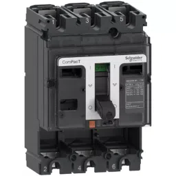 Schneider Electric NSX Fixed Mount 3 Pole 100 A Compact Range MCCB, C10S3D-17