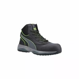Puma Safety RAPID GREEN MID Black ESD Safe Fibreglass Toe Capped Unisex Safety Boots UK 7.5 EU 41, 635500-image-97