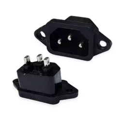 SETMI INDIA Computer Male Panel Connector 3-Pin for Computers and Electronic Systems, Black image 3