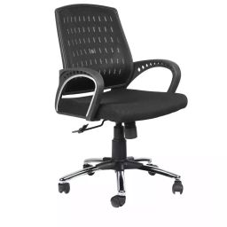 Ib basics Mid Back Mesh Revolving Chair/Executive Office Chair Black, Ergo107-20