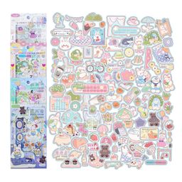 FunBlast DIY 3D Kawaii Stickers Set  16 Sheets (100+ Pcs) Honey Cream Rabbit-image-73