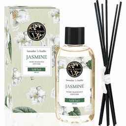 Soul & Scents Jasmine Fragrance 300 ml Reed Diffuser Refill with 12 Reed Sticks-39