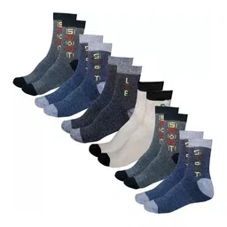 CAVENDERS Men Pack Of 5 Printed Cotton Ankle-Length Socks-25