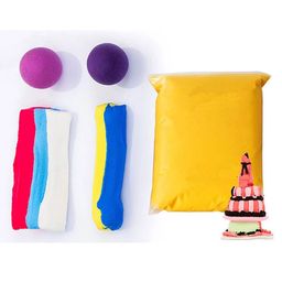 VGRASSP 12 Pcs Pack Super Light Air Dry DIY Clay Fun Toy Kit with 3 Tools For Kids For Playing Creative And Colorful Art And Craft With Soft Clay - Fun Educational Kit image 3