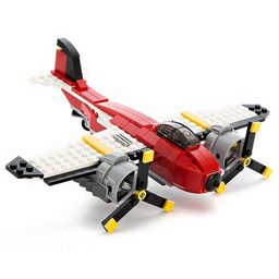 SVE 241PCs Creative Architect Propeller Adventures 3 In 1 Building Blocks Set For Kids image 3