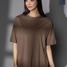 TITTLI Pack Of 2 Drop-Shoulder Sleeves Cotton Oversized T-shirt-image-68