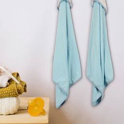 VoiDrop Blue 2 Terry Cotton 210 GSM Bath Towel-image-22