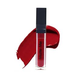 Huda crush Matte Me Long Lasting Liquid Lipstick - 6 ml - Red-picture-38