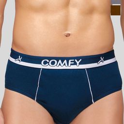 AMUL COMFY Men Pack Of 3 Pure Cotton Low-Rise Briefs AC-CBRIOE-AF-LB-SG-XS-3PC-image-98