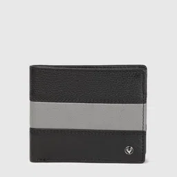 Allen Solly Men Colourblocked Leather Two Fold Wallet-2