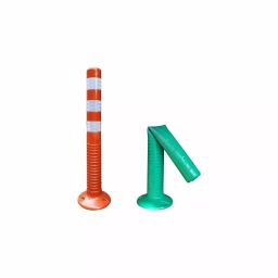 Signxpress India SI-SP-PU Spring Post PU with 3 Nails Per Pcs (White & Orange)-18