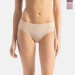 Jockey Pack Of 3 Assorted Super Combed Cotton High-Rise Hipster Briefs FE31-0305-ASSTD-image-53
