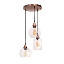 Fos Lighting 3 Drop Copper Pendant Light - MultiSpot-Copper-HL3-image-32
