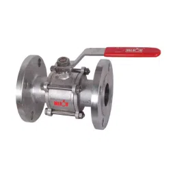 Valson Three Piece Heavy Duty Ball Valve 12.7 mm (½ inch) Stainless Steel Flanged-image-80
