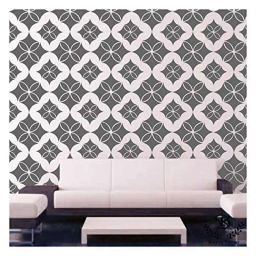 Kayra Decor Modern Wall 16x24 Inch Wall Design Stencil Painting KHSNT025-image-37