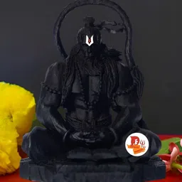 DARIDRA BHANJAN Black Religious Idol Showpiece-image-68