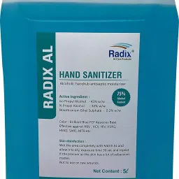 Acuro Radix Al : 75% Iso Propyl Alcohol Based Hand Rub/Sanitiser (5Ltr, Pack Of 2X5 Ltr)-image-11