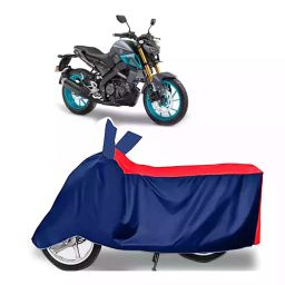 Auto Pearl Two Wheeler Cover with Bag for Yamaha MT-15 BS6, Red & Blue-image-25