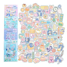 FunBlast DIY 3D Kawaii Stickers Set  16 Sheets (100+ Pcs) Sweet Bear Log-image-84