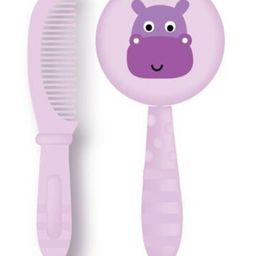 Adore Jungle Fun Baby Brush & Comb Set- Hippo-image-33