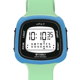 Spiky Kids Multi Functional Digital Automatic Watch SPKEVA16_C2_GRN image 2