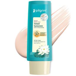 Pilgrim Korean White Lotus Tinted Sunscreen SPF 50+ PA++++ - 50 ml-38