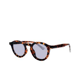DressBerry Women Black Lens & Brown Round Sunglasses with-image-30