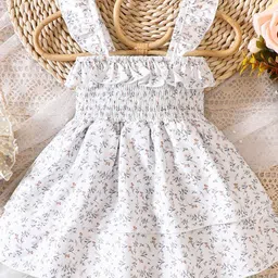 YK Women Self Design Print Peplum Dress-image-14