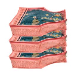 Ajabh Peach-Coloured 3 Pieces Water Resistant Fashion Organisers-10
